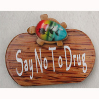 Magnet With Airbrushed