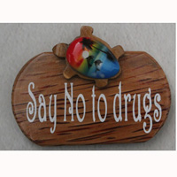 Magnet With Airbrushed