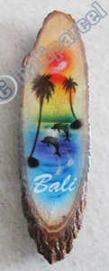 Slice Magnet Wood With Airbrushed