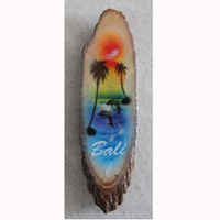Slice Magnet Wood With Airbrushed