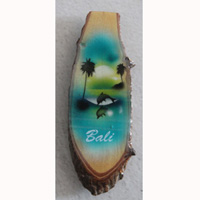 Slice Magnet Wood With Airbrushed