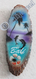 Slice Magnet Wood With Airbrushed