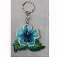 Airbrushed Keychains, Made From Wood