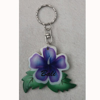 Airbrushed Keychains, Made From Wood