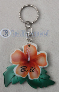 Airbrushed Keychains, Made From Wood