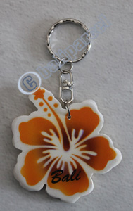 Airbrushed Keychains, Made From Wood