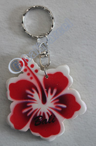Airbrushed Keychains, Made From Wood