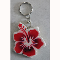 Airbrushed Keychains, Made From Wood