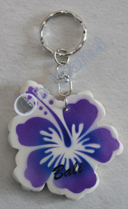 Airbrushed Keychains, Made From Wood