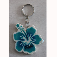 Airbrushed Keychains, Made From Wood