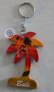 Airbrushed Keychains, Made From Wood