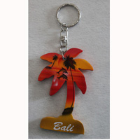 Airbrushed Keychains, Made From Wood