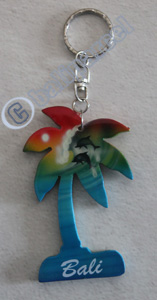 Airbrushed Keychains, Made From Wood