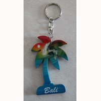 Airbrushed Keychains, Made From Wood