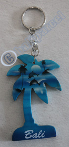 Airbrushed Keychains, Made From Wood