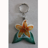 Airbrushed Keychains, Made From Wood