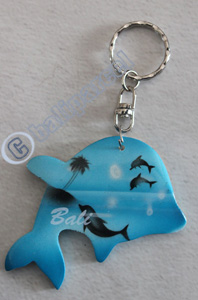 Airbrushed Keychains, Made From Wood