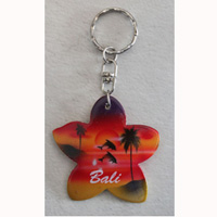 Airbrushed Keychains, Made From Wood