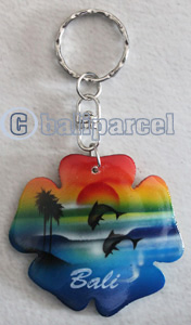 Airbrushed Keychains, Made From Wood