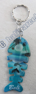 Airbrushed Keychains, Made From Wood
