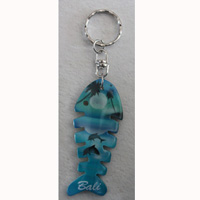 Airbrushed Keychains, Made From Wood