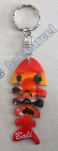 Airbrushed Keychains, Made From Wood
