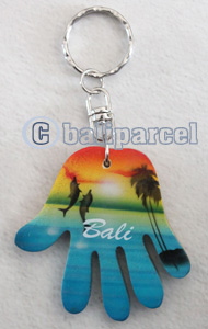Airbrushed Keychains, Made From Wood