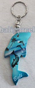 Airbrushed Keychains, Made From Wood