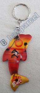 Airbrushed Keychains, Made From Wood