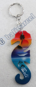 Airbrushed Keychains, Made From Wood