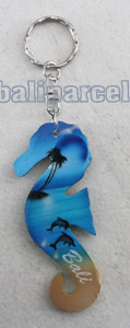 Airbrushed Keychains, Made From Wood