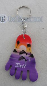 Airbrushed Keychains, Made From Wood