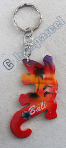 Airbrushed Keychains, Made From Wood