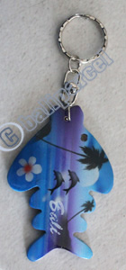 Airbrushed Keychains, Made From Wood