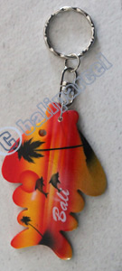 Airbrushed Keychains, Made From Wood