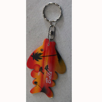 Airbrushed Keychains, Made From Wood