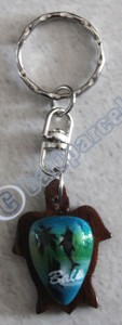 Airbrushed Keychains, Made From Wood