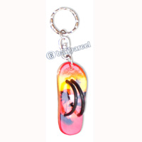 Airbrushed Keychains, Made From Wood