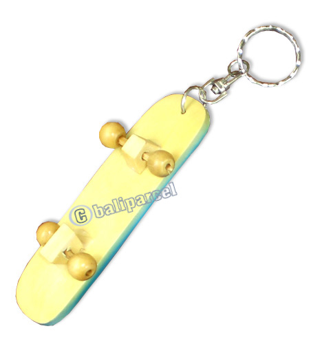 Airbrushed Keychains, Made From Wood