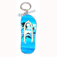 Airbrushed Keychains, Made From Wood