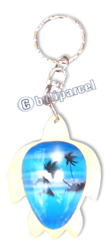 Airbrushed Keychains, Made From Wood