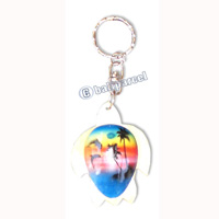 Airbrushed Keychains, Made From Wood