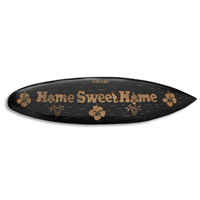 Wooden Surfboard Carving,  Handcarved From Pinus Wood 