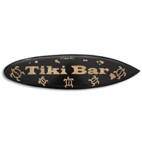 Wooden Surfboard Carving,  Handcarved From Pinus Wood