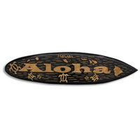 Wooden Surfboard Carving,  Handcarved From Pinus Wood