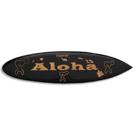 Wooden Surfboard Carving,  Handcarved From Pinus Wood