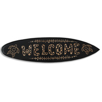 Wooden Surfboard Carving,  Handcarved From Pinus Wood 
