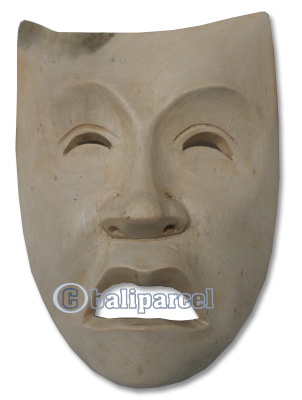 Wooden Mask Carving, Hand Carved From Waru Wood