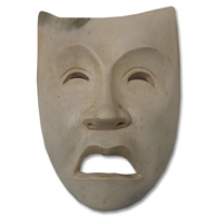 Wooden Mask Carving, Hand Carved From Waru Wood