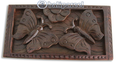Hand Carved Wooden Box, Made From Sono Wood